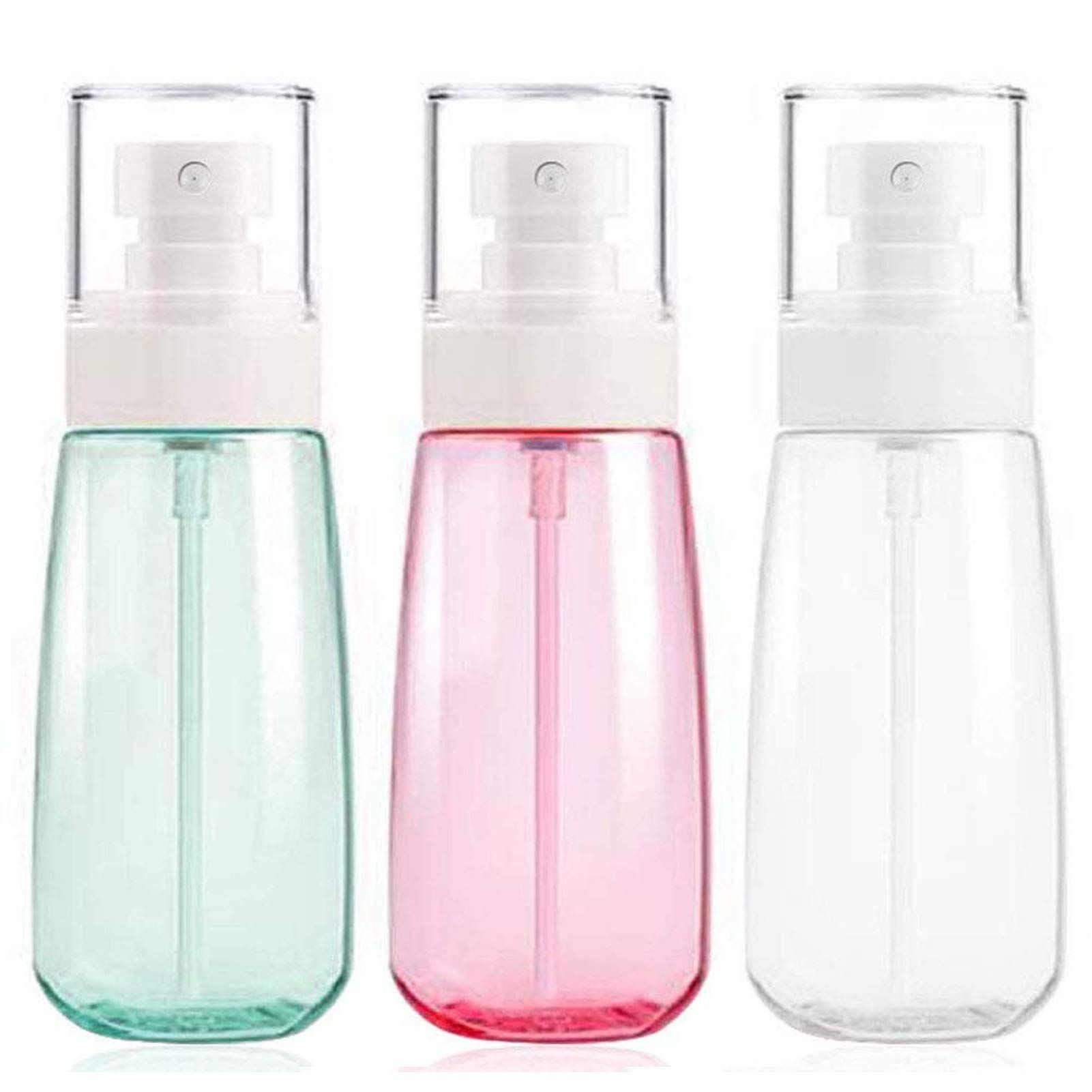 3pcs 30ml empty cosmetics refillable travel container plastic hair spray bottle perfume skin care makeup spray travel packaging
