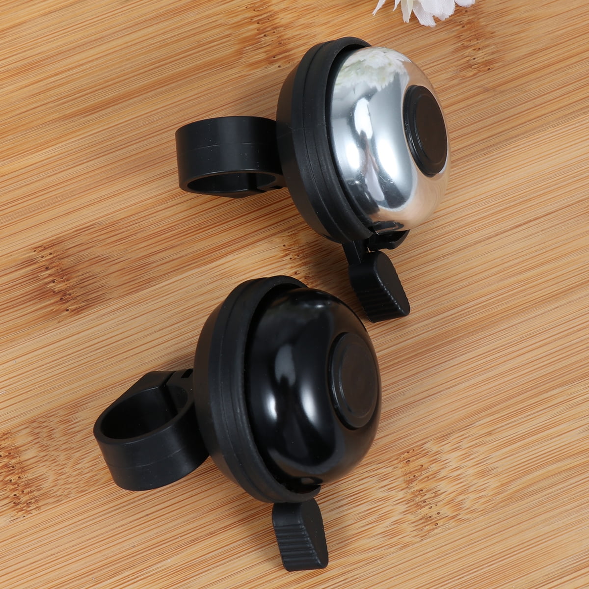 Aluminum Alloy Bike Bell with Loud Ring Tone for Mountain Bikes and Kids Bikes 2 Pieces Assorted โ image 2