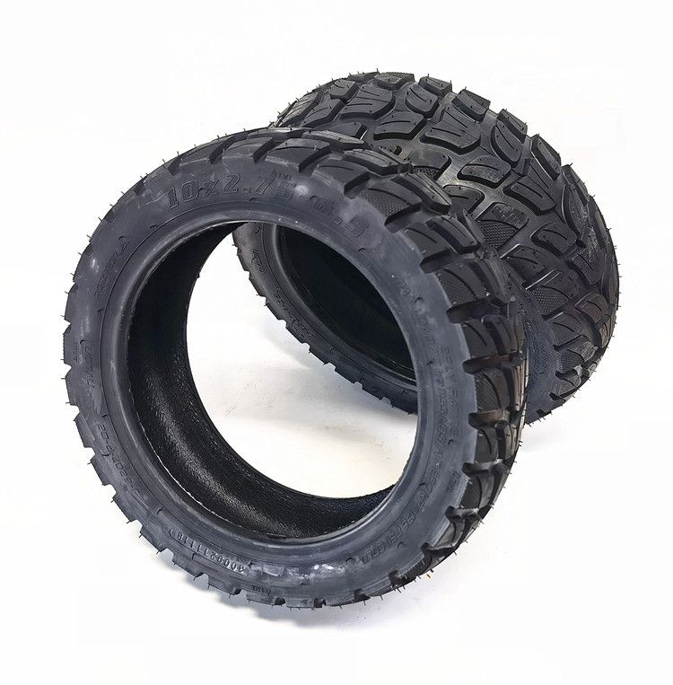 2 pcs 【Scooter Inflatable Inner Tube Accessories】, Scooter Tire, Tubeless Off-Road Rubber Tires for E-Bike Bicycle Tyres — image 4
