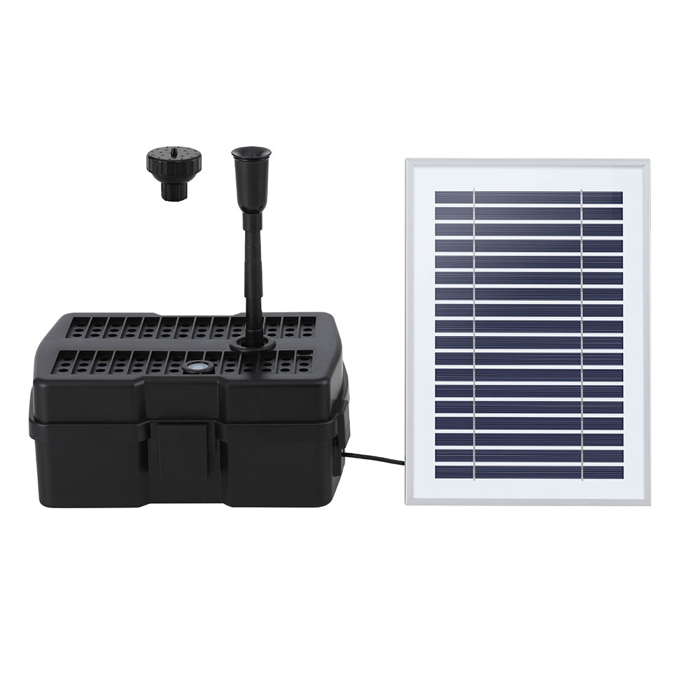 Gardeon Solar Submersible Water Pond Fountain Pump with Filter Box 4.6FT 470L/H โ image 3