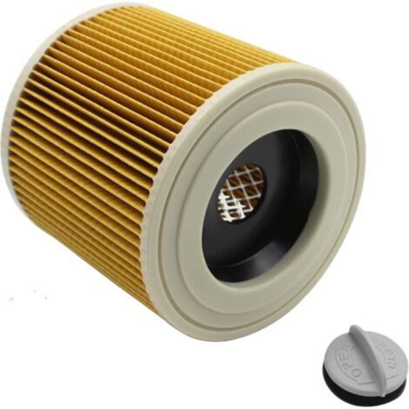 Cartridge Filter Compatible with Kärcher A 2554 Me, A 2604, A 2654 Me, A 2656 X Plus, A 2901, A2000 Vacuum Cleaner (1 pc) — image 2
