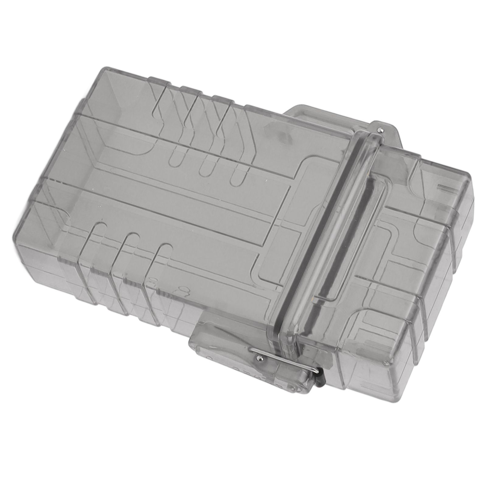 Cigarette Case 20 Capacity Plastic Cigarette Box Sealed Waterproof Cigarette Container Organizer Transparent Black โ image 4