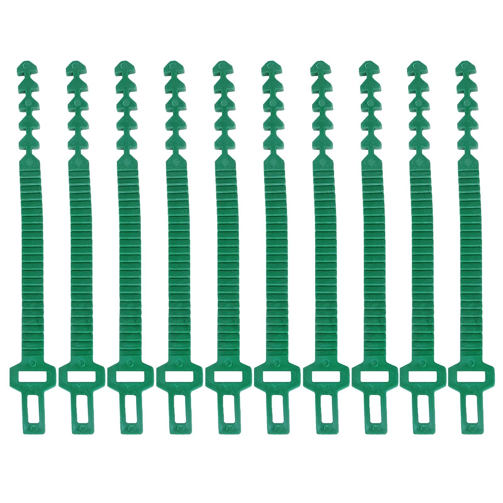 10 PCS Tree Stake Support Bands, Garden Stake Connectors, Tree Support Straps Tree Stakes and Supports for Young Trees