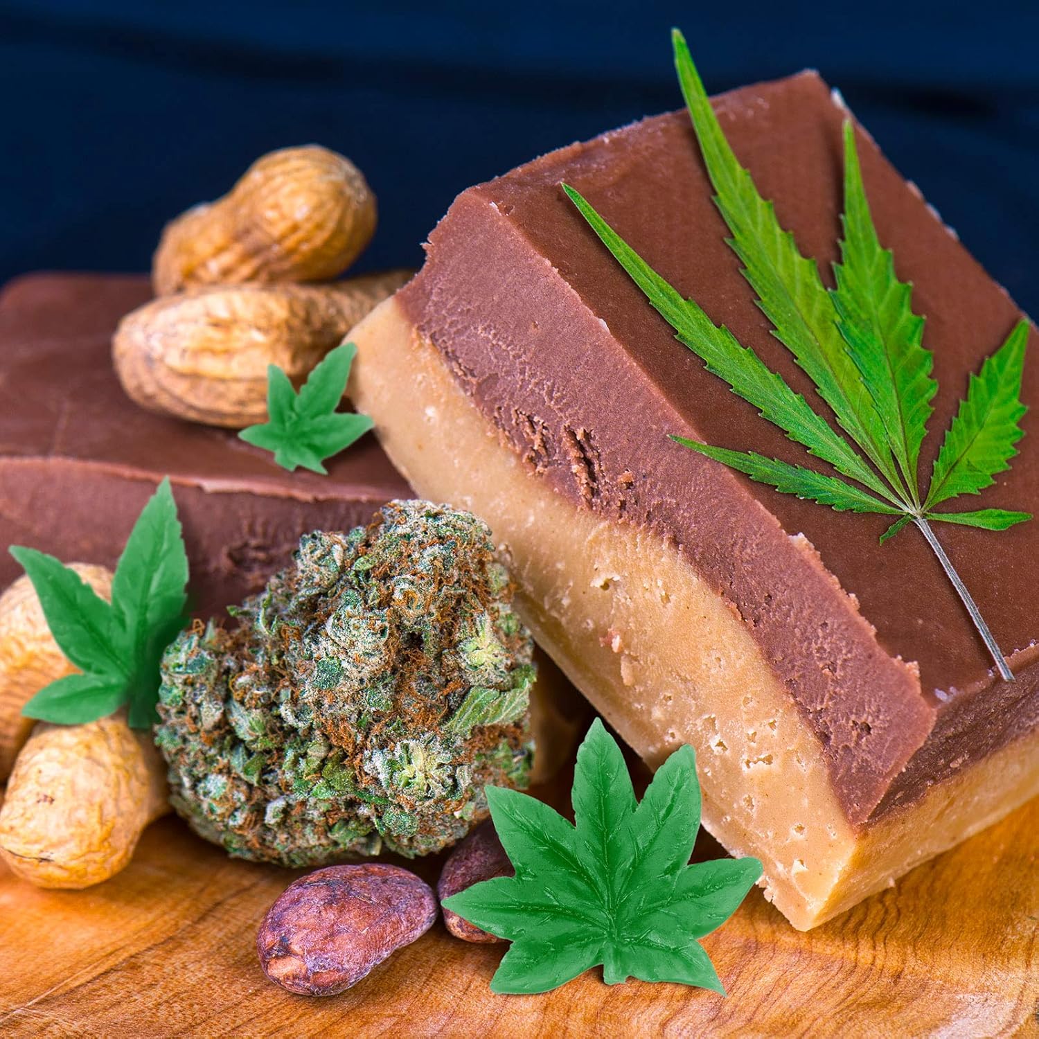 2 Pieces Weed Leaf Cake Fondant Mold Pot Leaves Silicone Mold for Weed Leaf Theme Cake Decoration, Chocolate Candy Polymer Clay Cookie Sugar Craft (Rose Red) — image 5