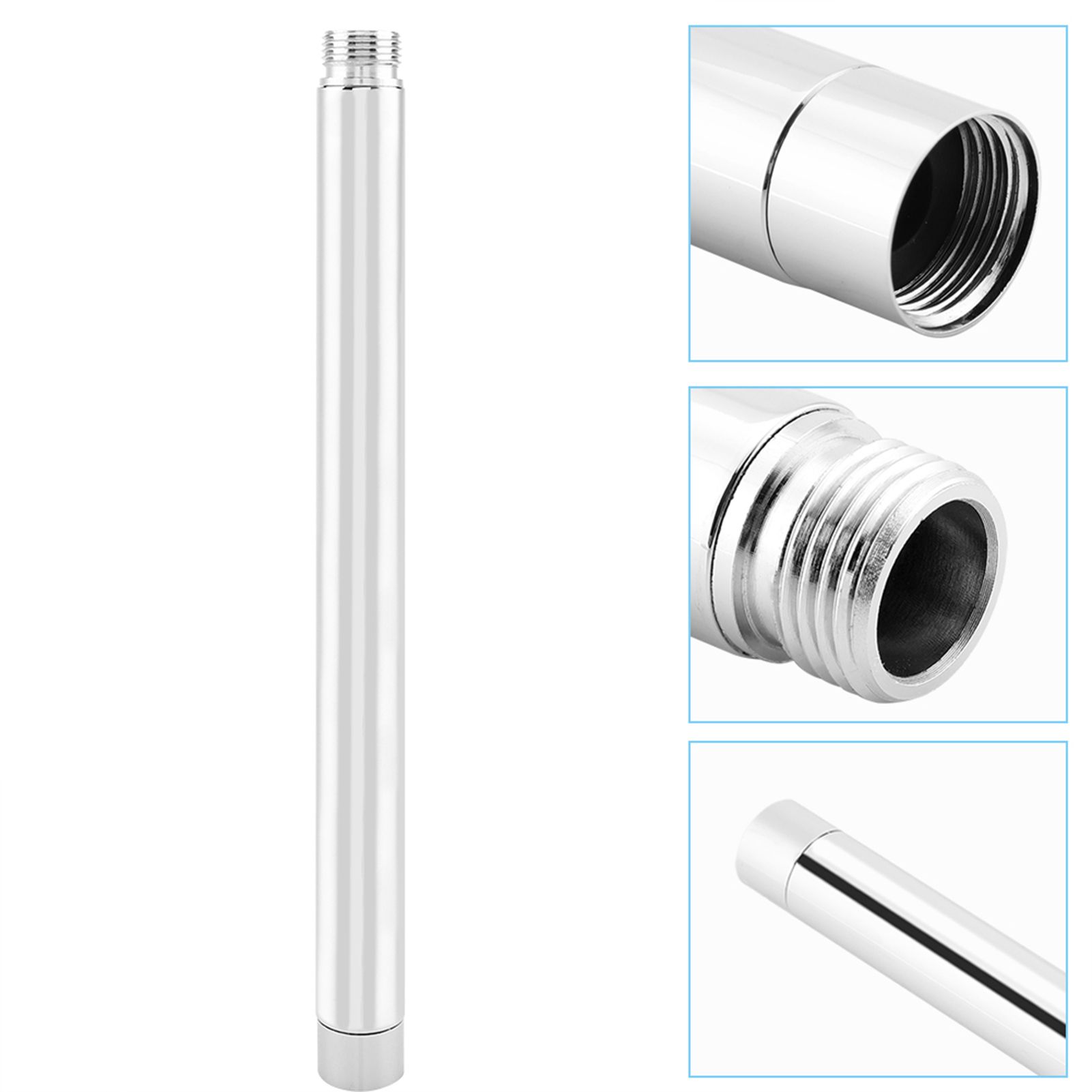 Extension Shower Arm Stainless Steel Extender Tube Shower Head Extension Rod 4in โ image 6