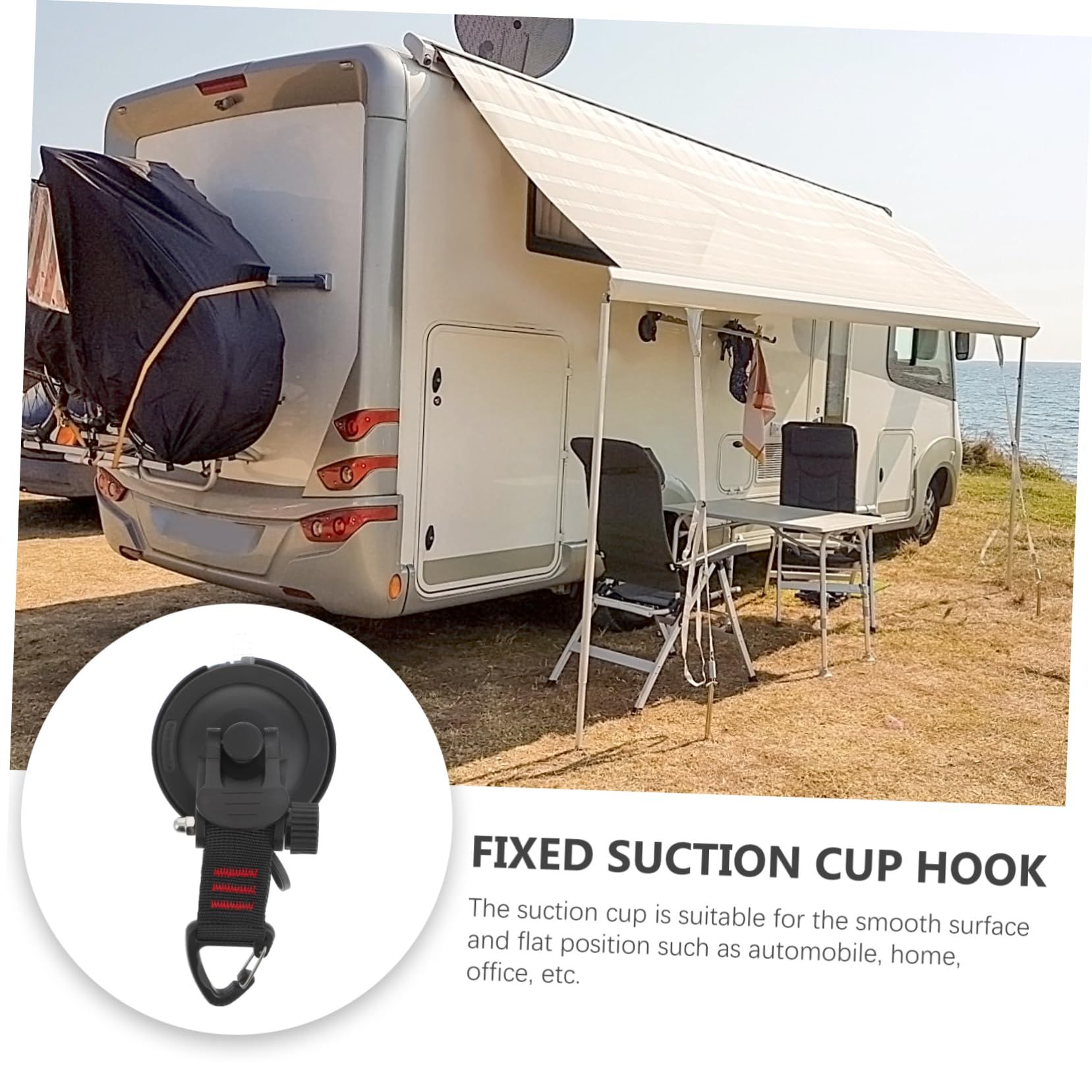 Tent Suction Cup Anchors Camping Vacuum Suction Cup Hooks Vacuum Suction Cup Anchor Suction Cups with Hook Auto Suction Cup โ image 3