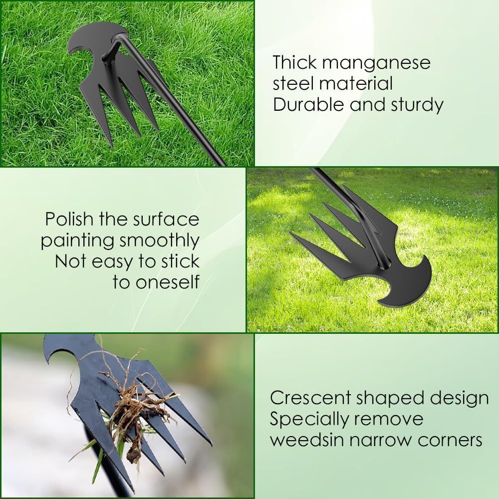 Weed Puller Tool Garden Weed Pulling Tool Weeding Artifact Uprooting Weeding Tool Garden Planting Weeding Tools (30 cm) — image 2
