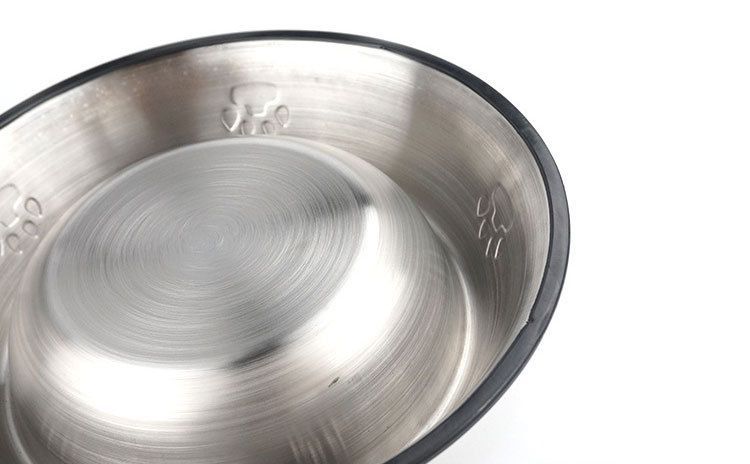 stainless steel pet bowls, non-slip dog bowls, large dog food bowls, cat bowls, pet food bowl, dog bowl large capacity, cat feeding bowl, durable pet — image 4
