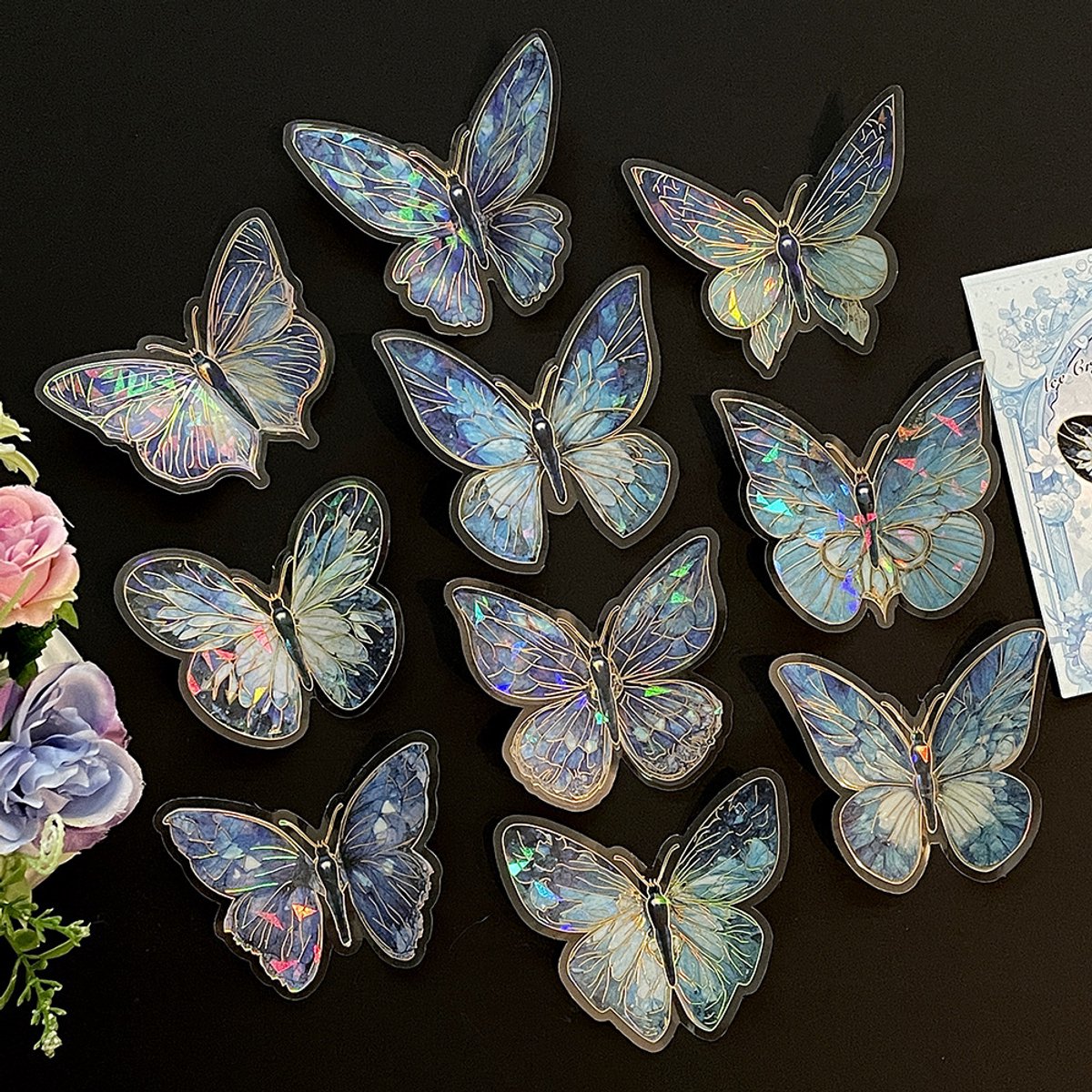 Stickers - Butterfly Wall Stickers - DIY Wall Stickers - Creative Bedroom Supplies - Beautiful 3D Decorations - Interior Decoration - Suitable for creating