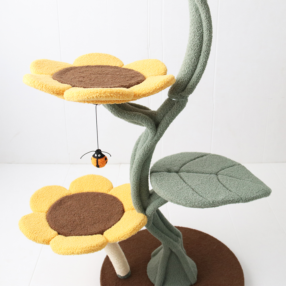 CMISSTREE 5-Level Sunflower Cat Tree — image 3