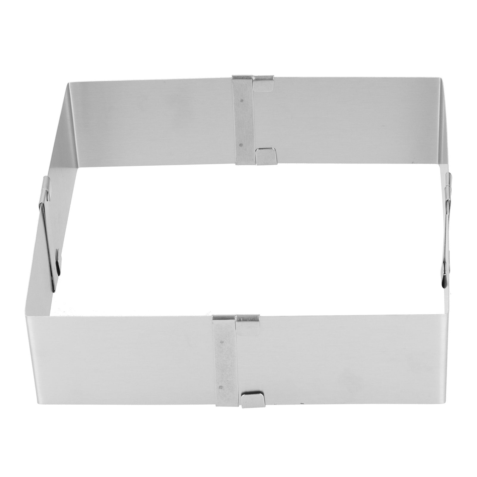 Stainless Steel Square Mousse Ring Retractable Biscuits Cake Mold Kitchen DIY Baking ToolsS 10~18cm — image 6