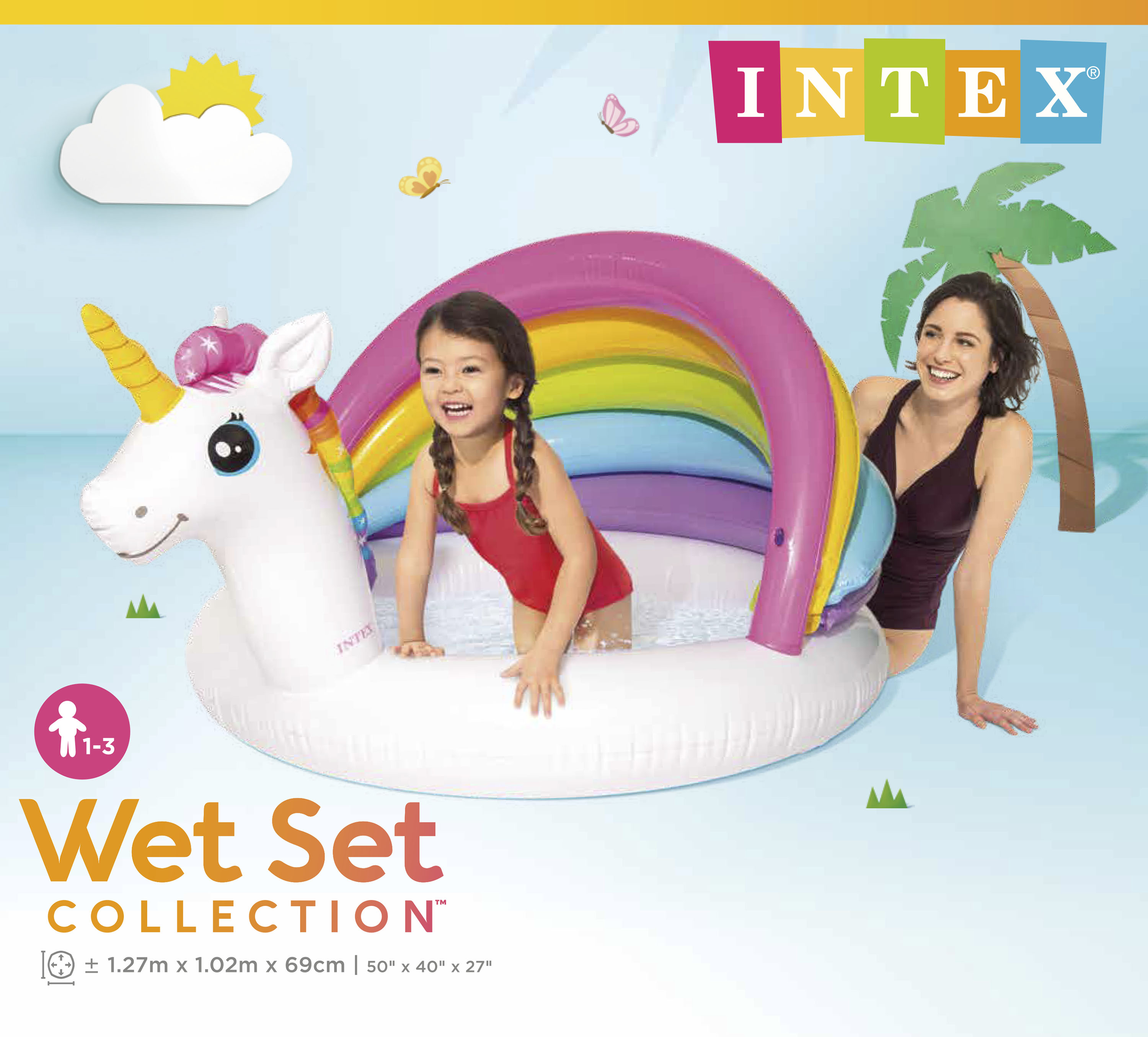 Intex Unicorn Baby Pool 57113 — image 5