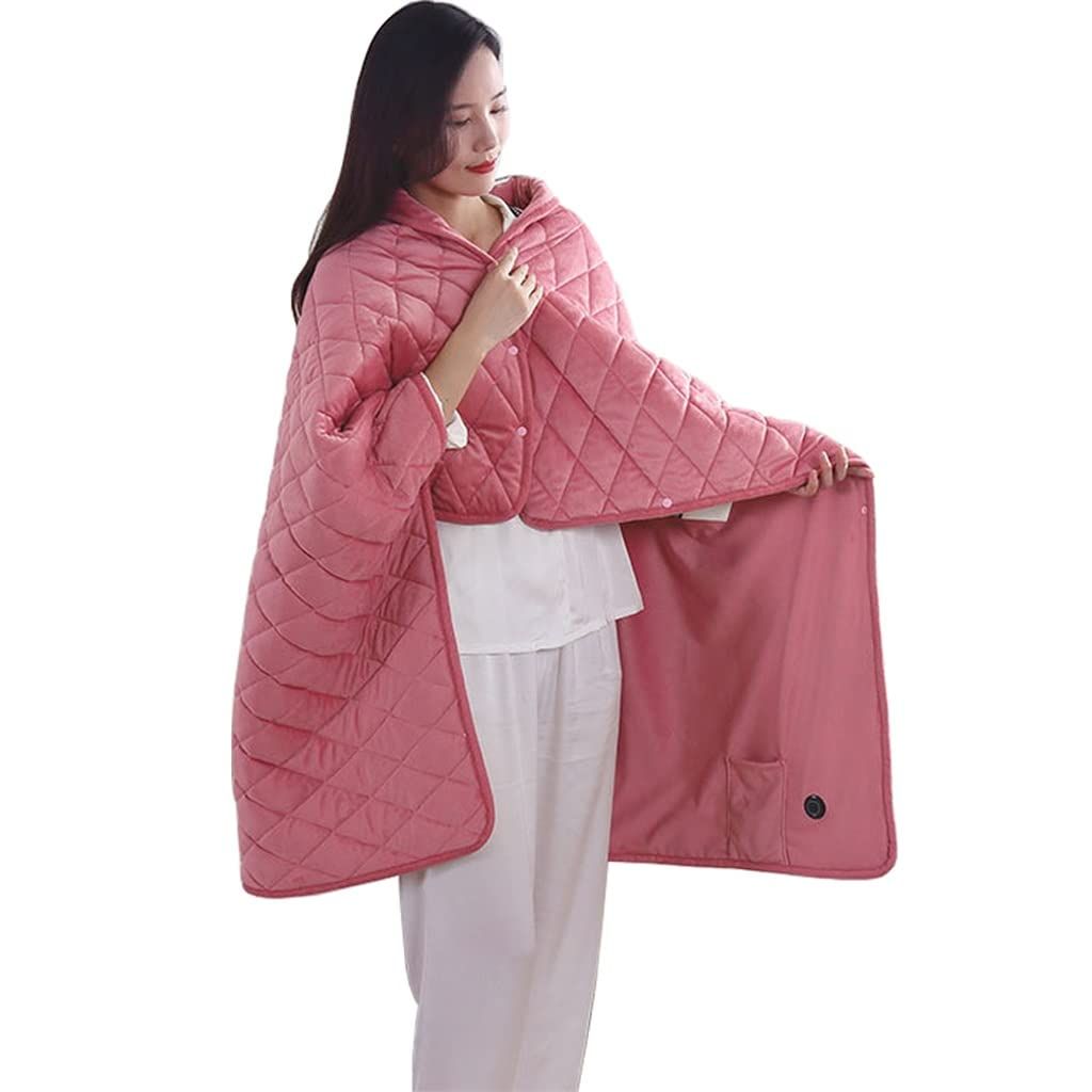 Large Electric Blanket Powered by Power Bank Winter Bed Warmer USB Heated Blanket Body Heater (Size: 100x140cm Zipper) โ image 2
