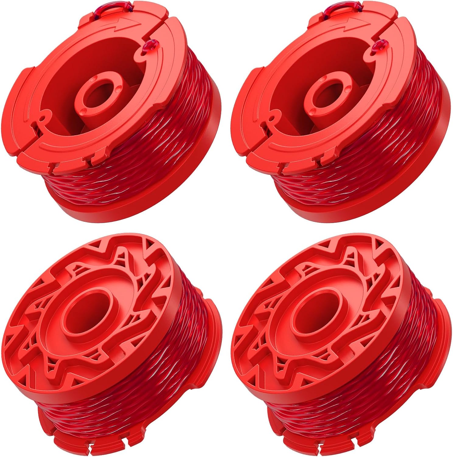 4 Pack CMZST0803 CMZST080 Weed Eater String Compatible with Craftsman Weed Wacker, 0.080" 20Ft String Trimmer Line, Auto Feed Weed String Line Fit for