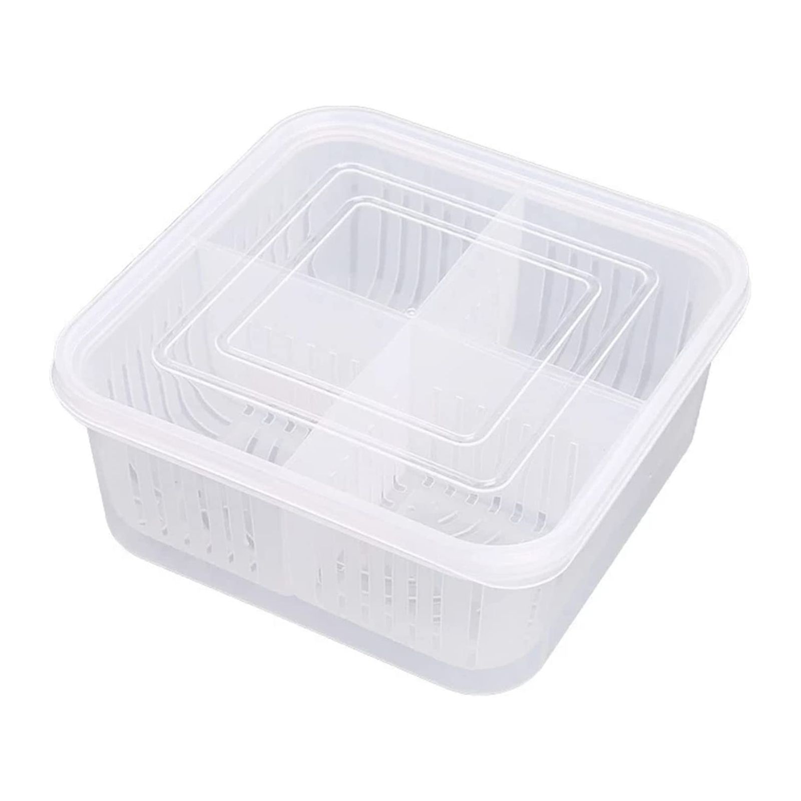 Vegetable Preservation Box Kitchen Onion and Garlic Storage Fruit Storage Box — image 2
