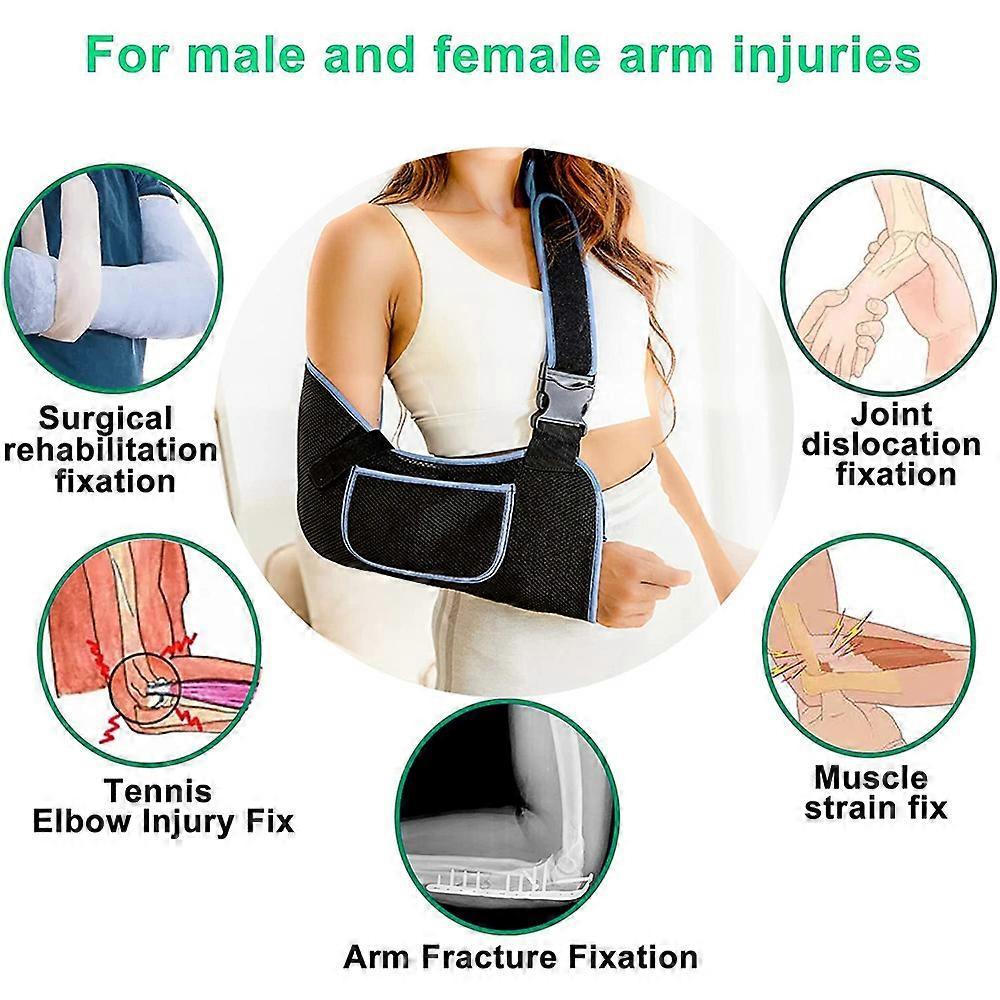 Forearm Arm Sling - Wrist Fracture Fixation Belt with Breathable Fabric โ image 4