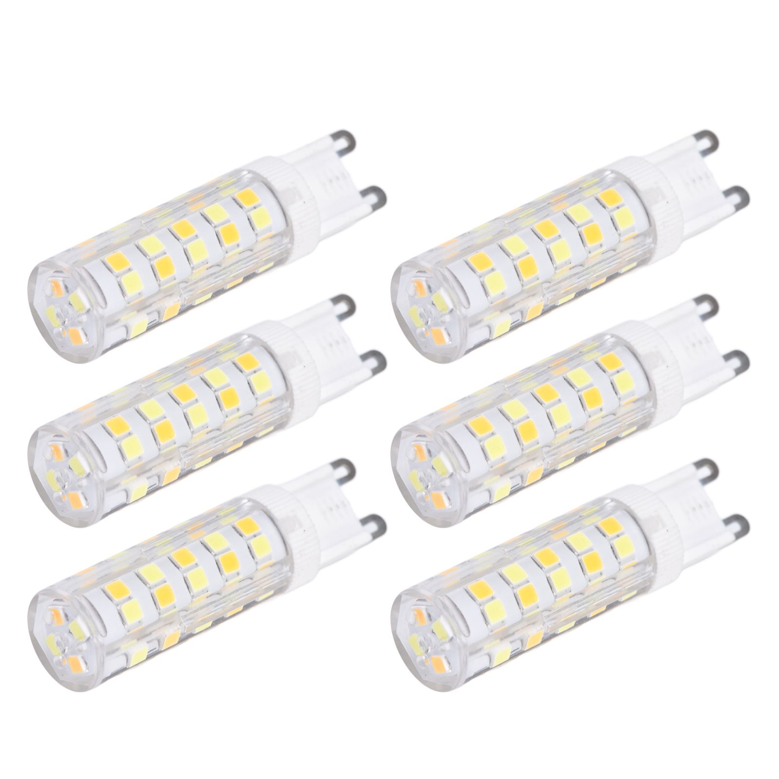 10PCS G9 220V LED Lamp Dimmable Ceramic LED Bulb Replace Halogen Lamp for ChandelierG9 7W 64LED โ image 4