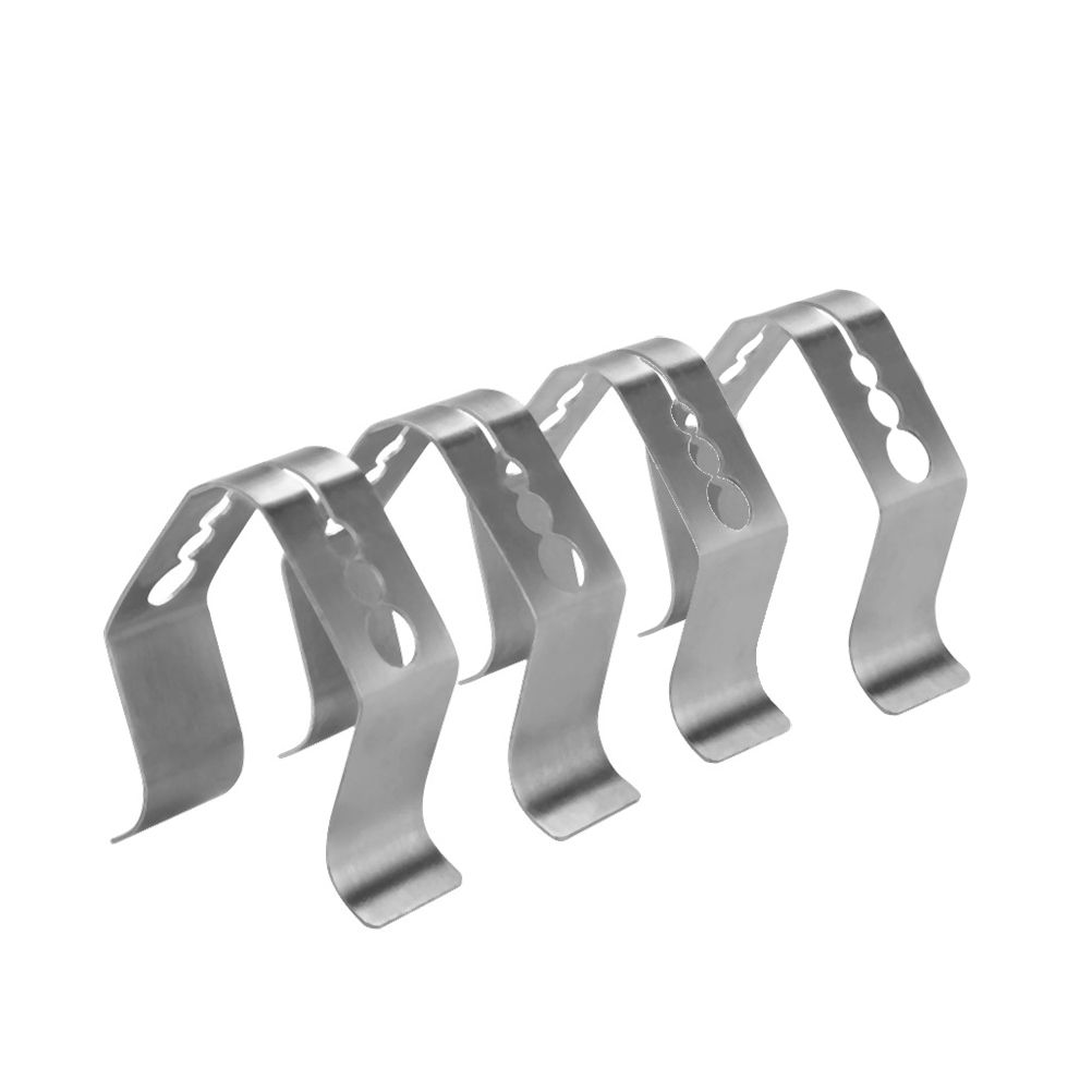 4Pcs Meat Thermometer Probe Clip 3 Holes Grill Clips Barbecue Thermometer Holders — image 2