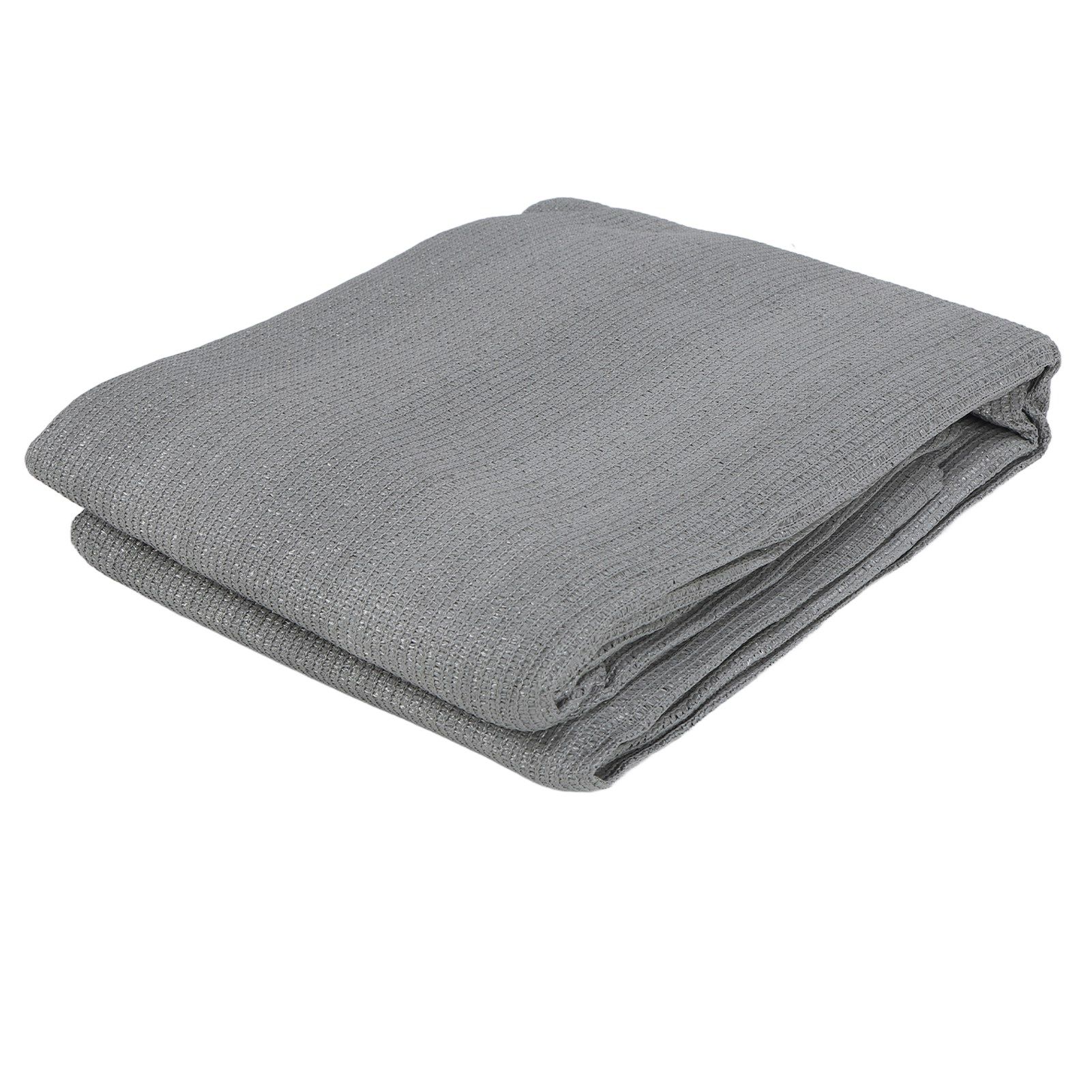 Balcony Privacy Screen Fence Cover HDPE UV Protection Privacy Screen Fence for Deck Patio Backyard Outdoor Pool Light Gray โ image 3