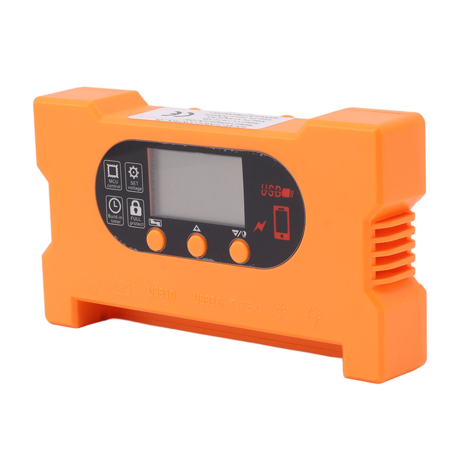 Solar Charge Controller Type C Fast Charge Drive Control Short Circuit Protection Automatic Battery Recognition Solar Regulator 60A — image 2