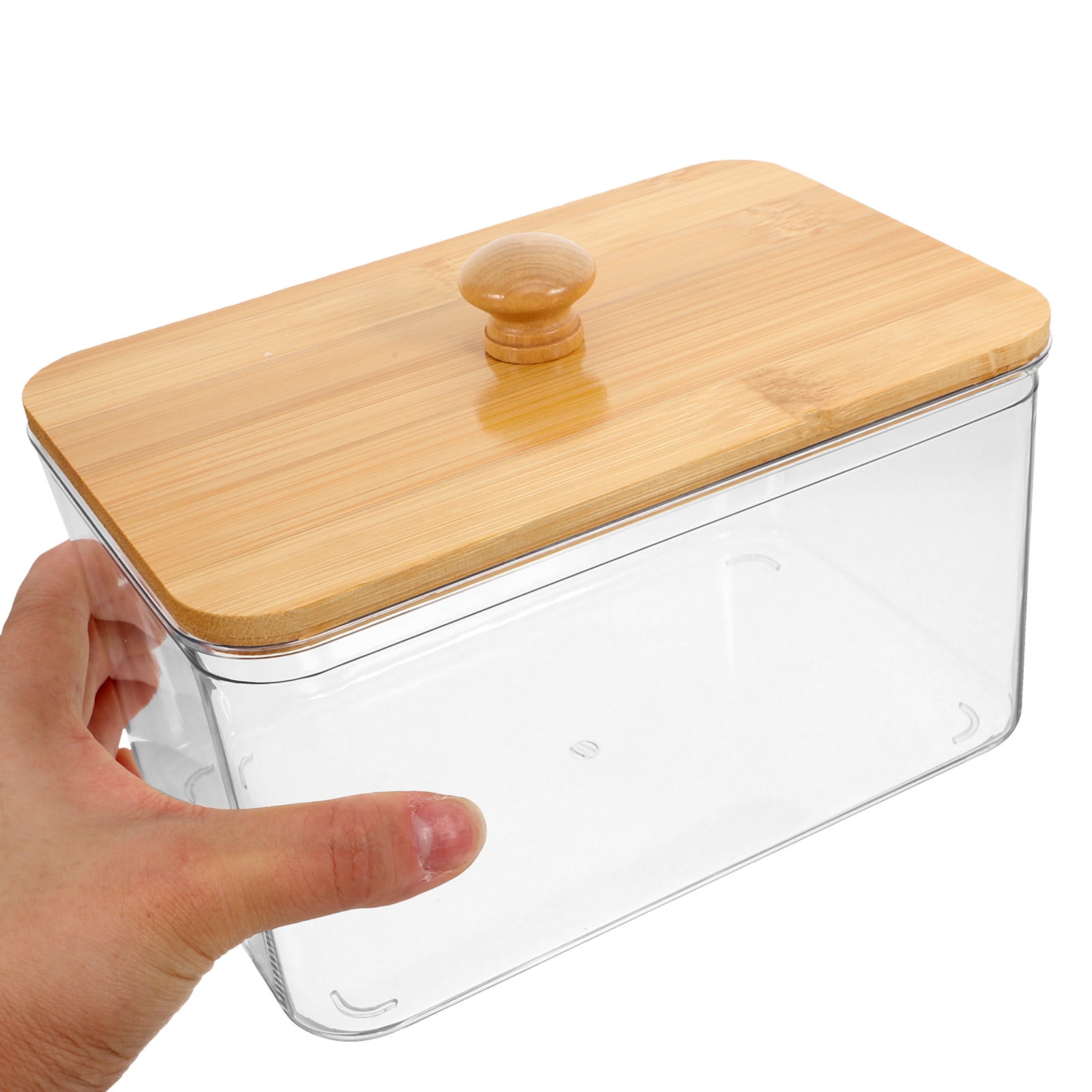 QIDITONG Laundry Sheet Holder With Lid Laundry Room Storage Containers Laundry Pod Container Jars Dryer Sheet Organizer Laundry Room Accessories 18.30 × 12.40 — image 5