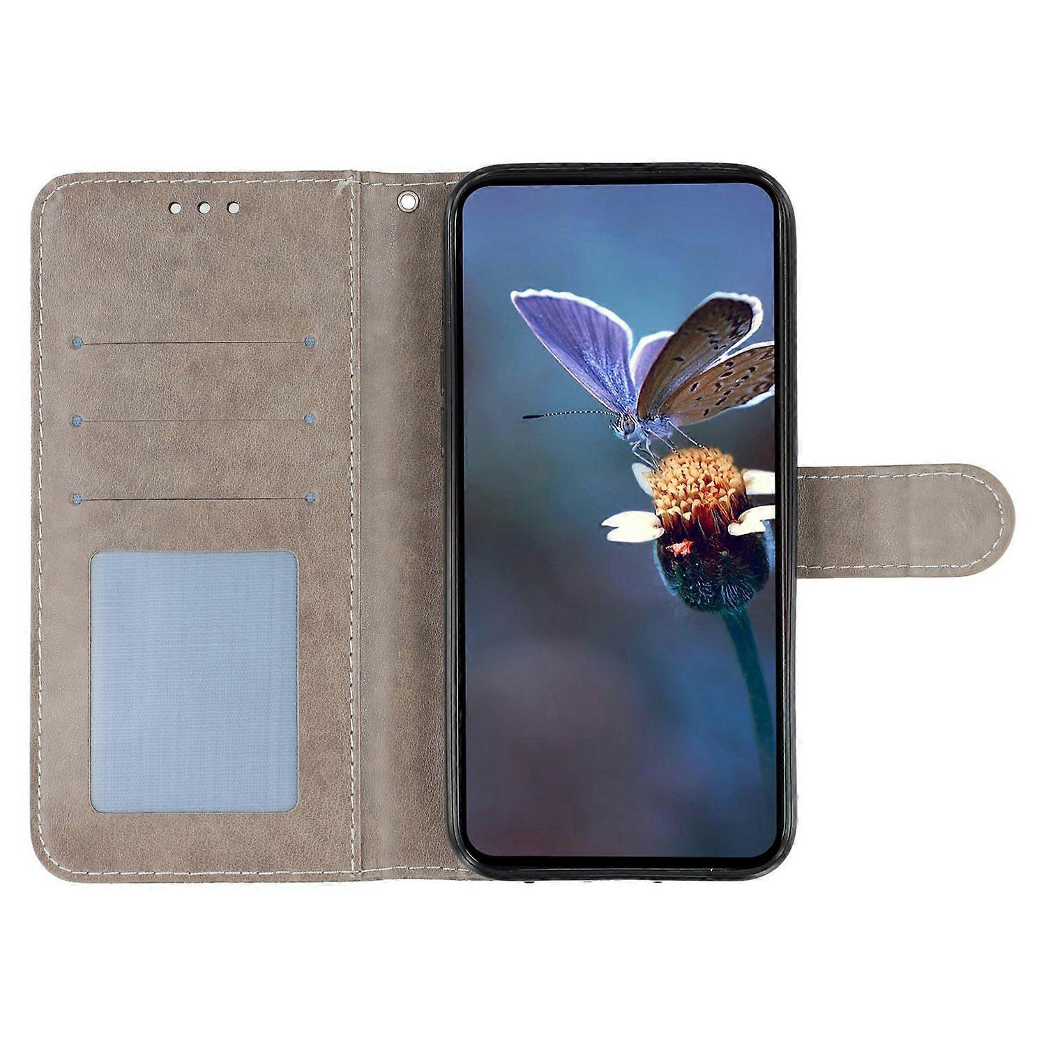 Case for iPhone 16e Lace Flowers PU Leather Flip Wallet Case — image 2