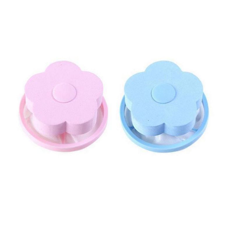 2 Pieces Reusable Washing Machine Lint Catcher Household Washing Machine Lint Mesh Bag Hair Filter Net Pouch Washer