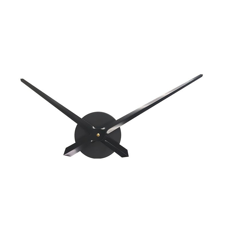 1pc Silent Metal Wall Clock Movement Kit, Clock Dial and Pointer Set, Universal Quartz Mechanism for Home Office Decor, Golden — image 3