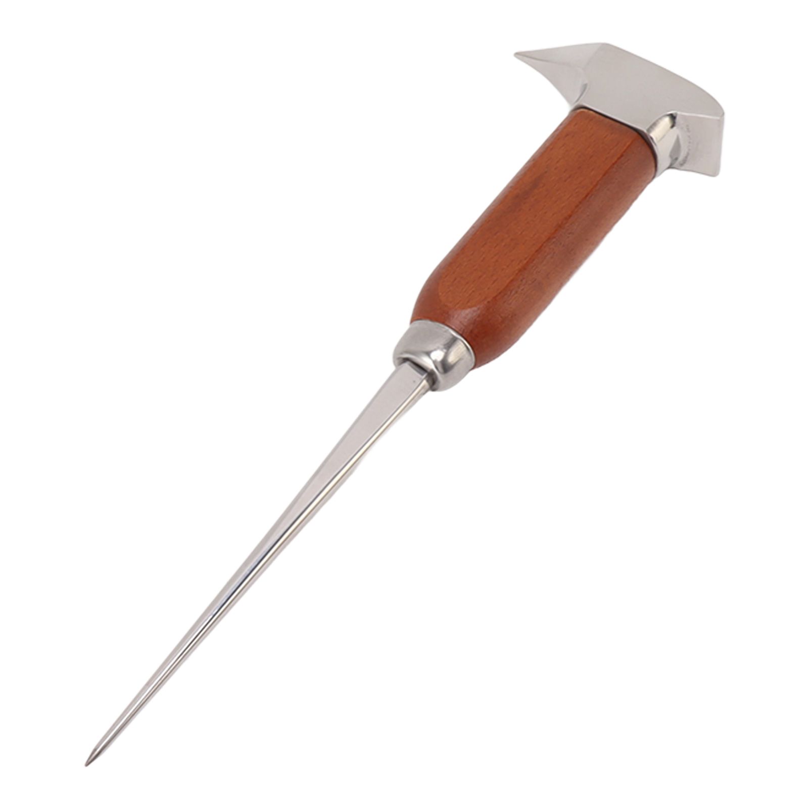 Ice Pick with Wood Handle Stainless Steel Ice Chipper Ice Crusher Tool for Bars Bartender — image 5