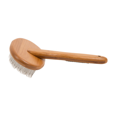 Natural Bamboo Slicker Brush: Cats & Dogs โ image 3