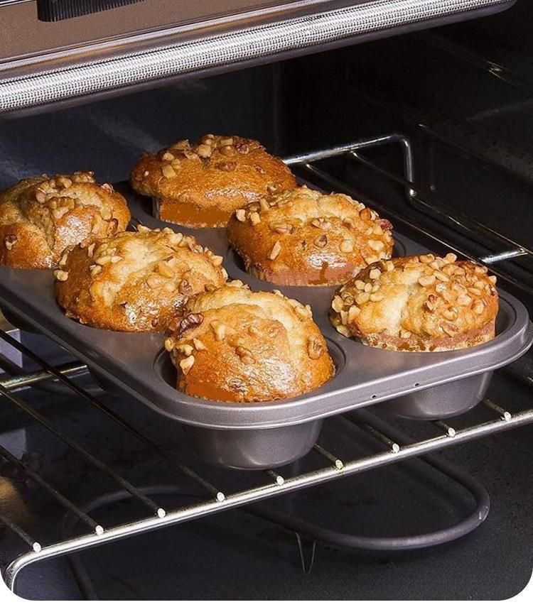 6-Cup Muffin Tray Black — image 4