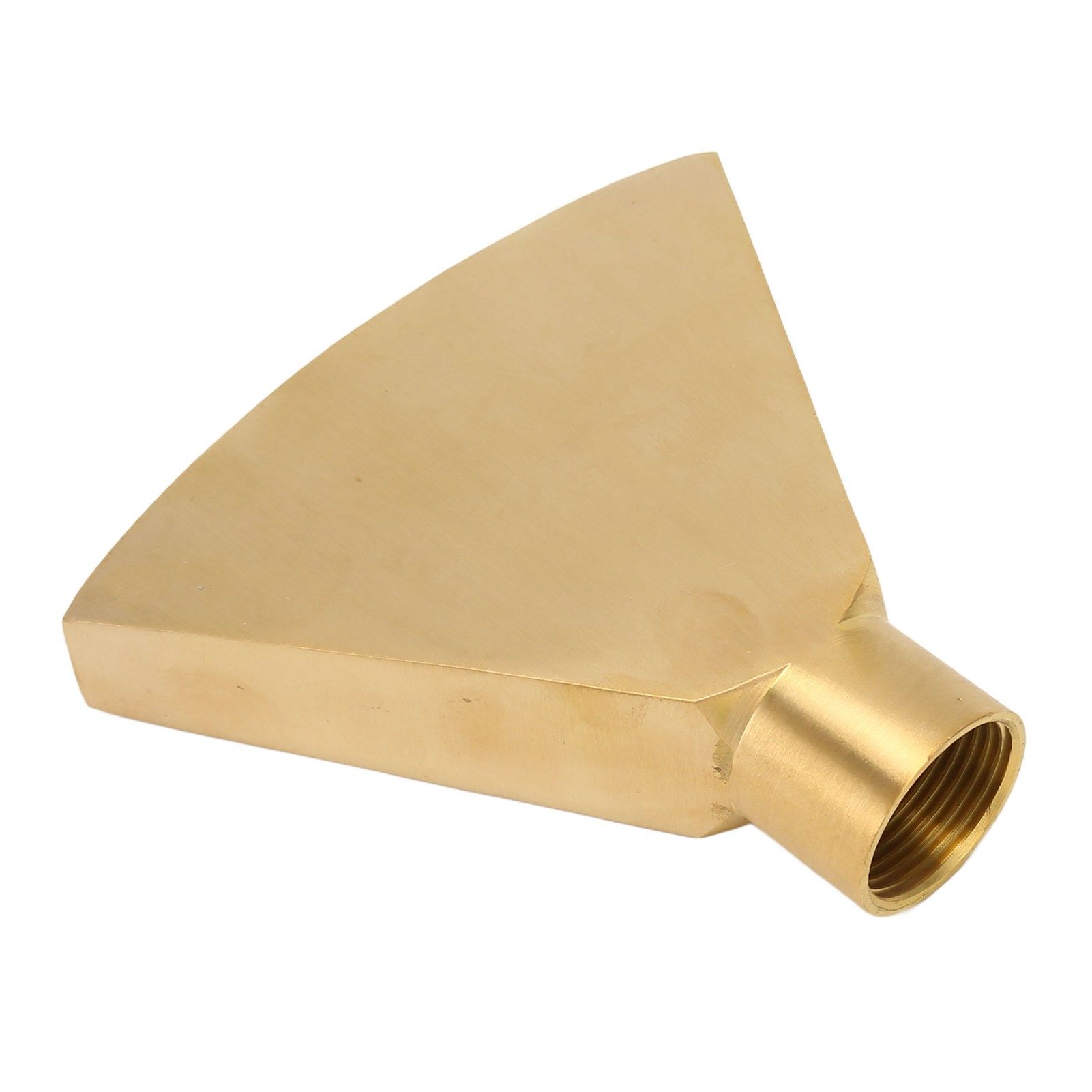 Fan Shaped Fountain Nozzle G1 Inch Brass Flat Head Spray Nozzle Fountain Sprinkler Head for Garden Pool Pond Landscaping โ image 6