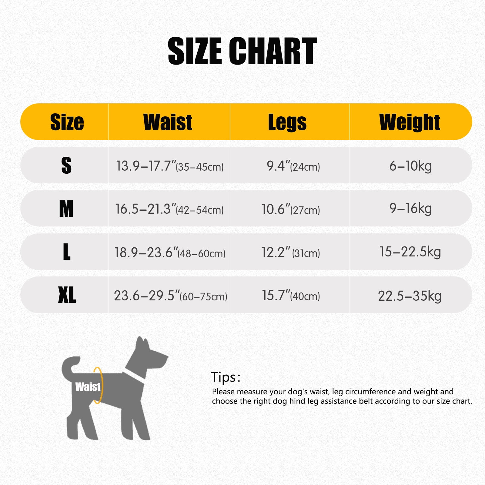 Dog Sling for Large Dogs Hind Leg Adjustable Dog Lift Harnesses For Walking/Climbing Pet Auxiliary Slings for Elderly, Disabled Dogs XL โ image 3