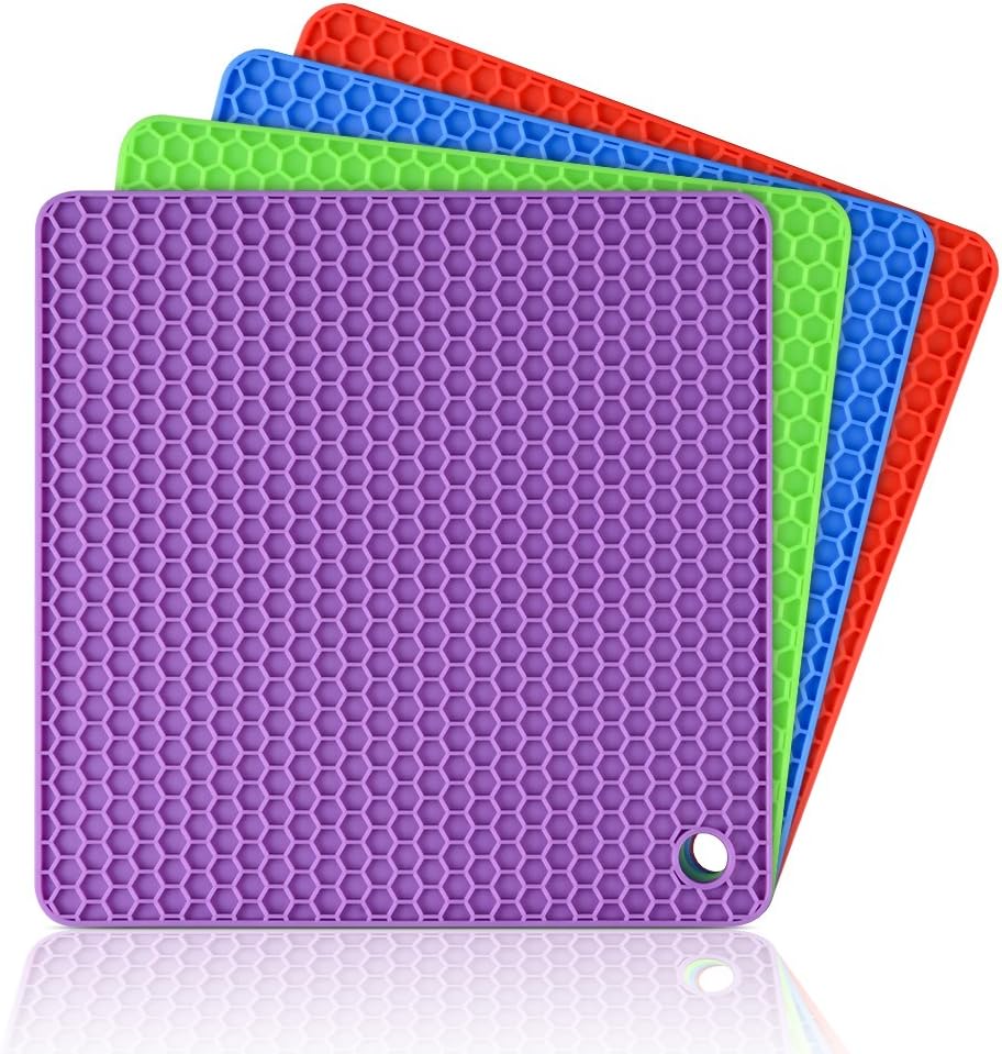 Square Silicone Trivet Mat โ image 2