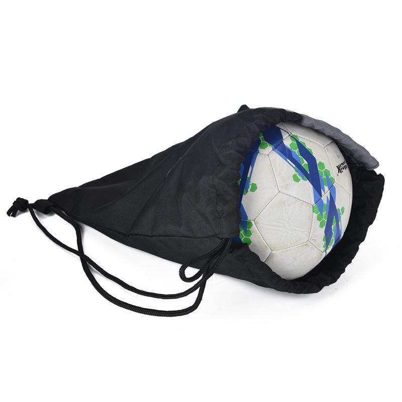 Drawstring Backpack Sports Gym Bag for Women Men Large Size With Two Zipper Pockets and Water Bottle Mesh Pockets โ image 5