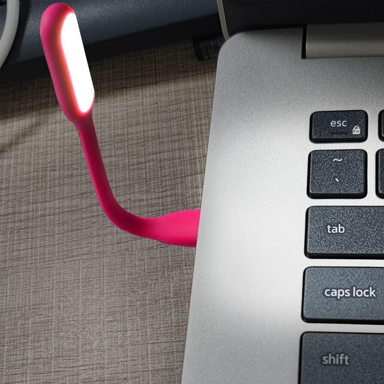 Flexible Mini USB LED Lamp Light Portable Night Light Compatible for Power Bank, Laptop, Notebook, Reading, (10pcs,Color Random) — image 4