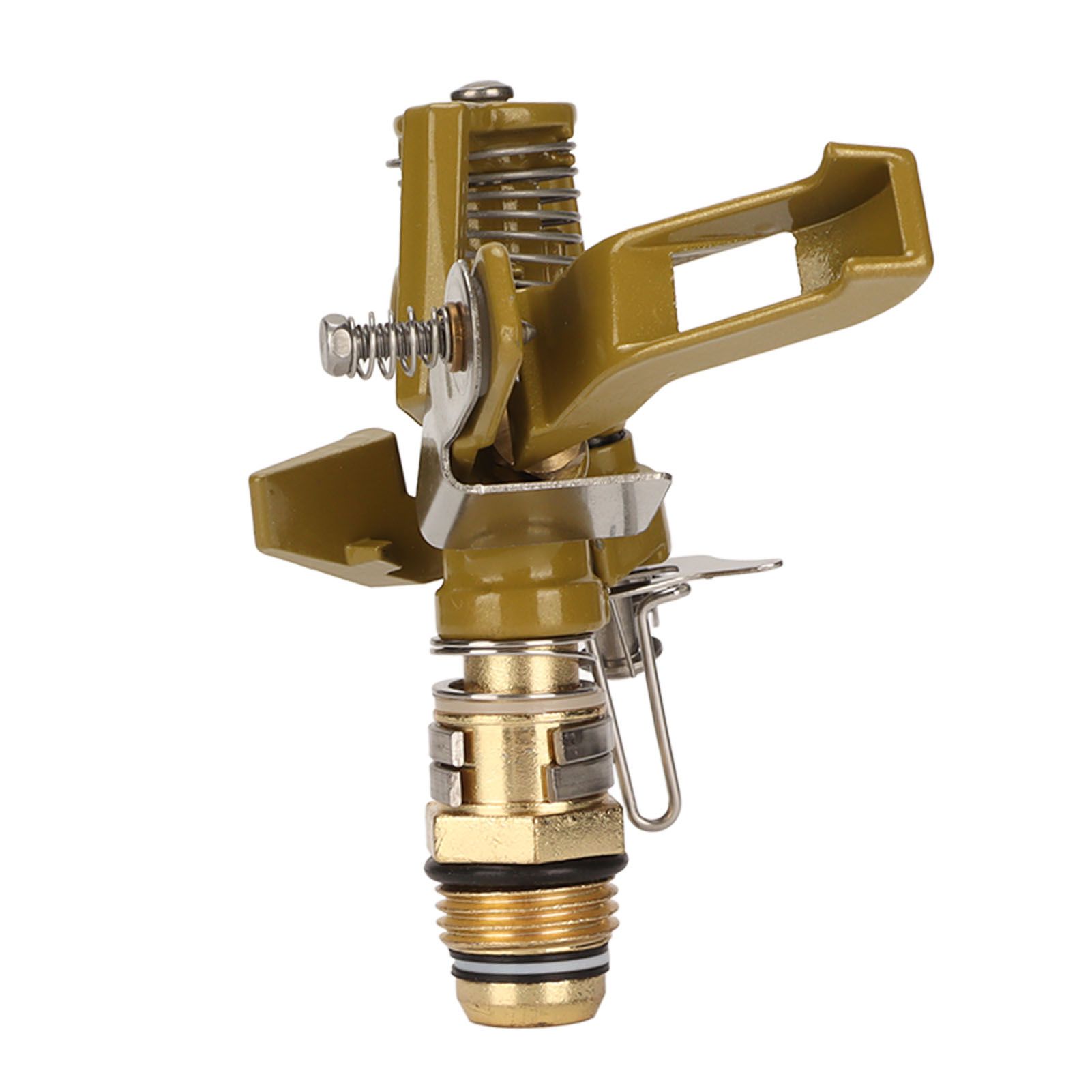 G1/2 Male Thread Watering Sprinkler Head 360 Degree Automatic Rotation 15m Range for Lawn Patio Garden Irrigation — image 3
