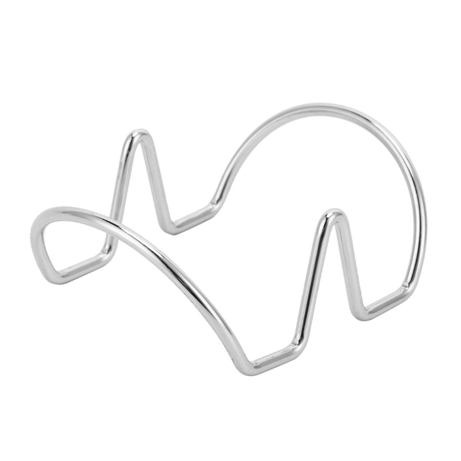 Taco Holder U Shaped Taco Rack Stainless Steel Taco Shell Stand Up Holder for Baking Party Gathering 2 Grid — image 4