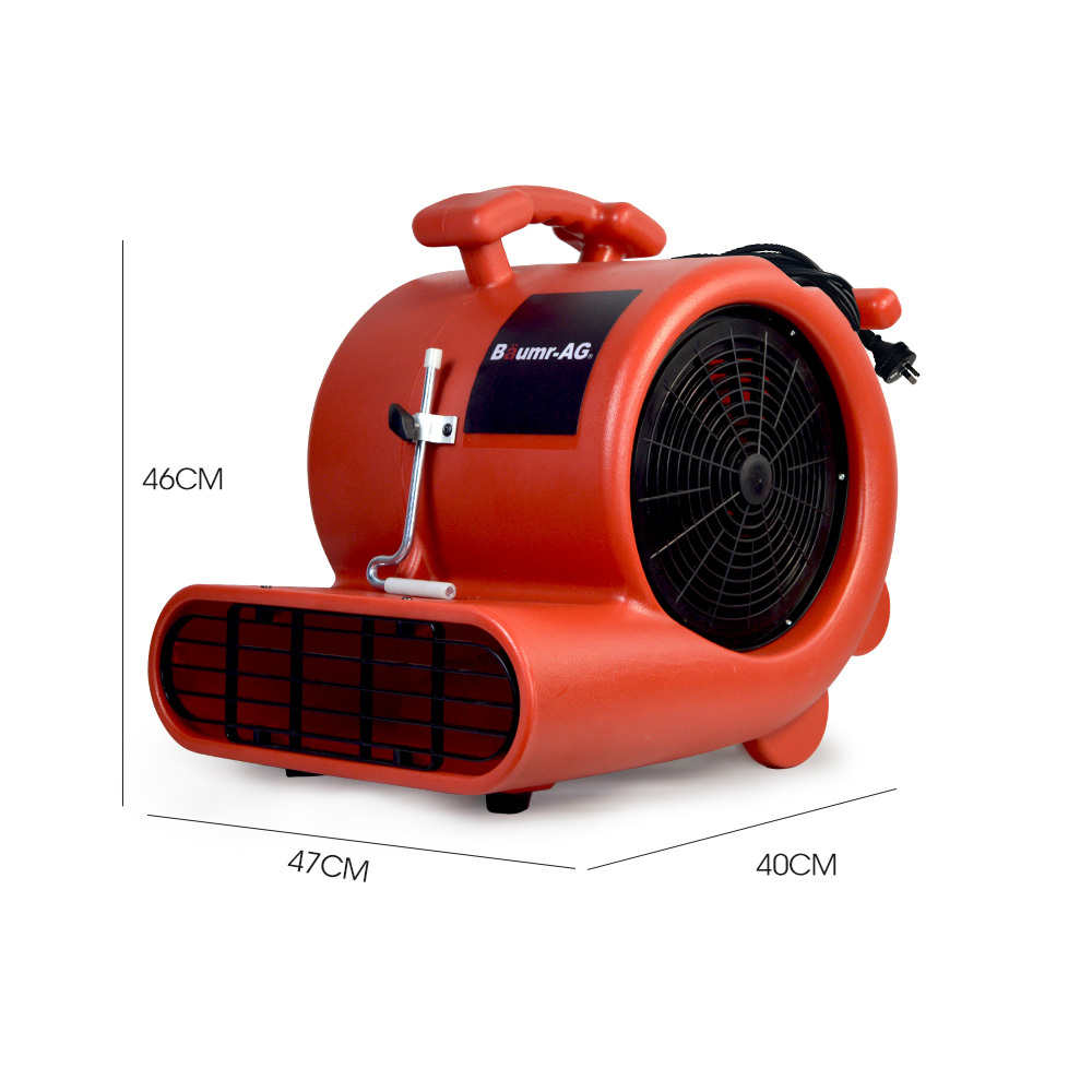 Baumr-AG 3-Speed Carpet Dryer Air Mover Blower Fan, 1300CFM, Sealed Copper Motor, Poly Housing โ image 6