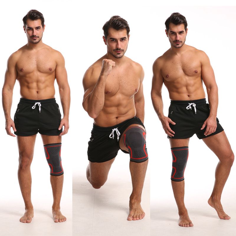 Worhdefence Knee Pads Nylon Basketball Sports Green [Single Pack]] [L Code] recommend Weight 60.00 kg-75.00 kg — image 2