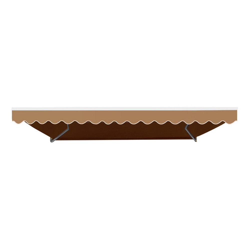 Instahut Retractable Folding Arm Awning Motorised Remoter Sunshade 2.5Mx2M Beige — image 4