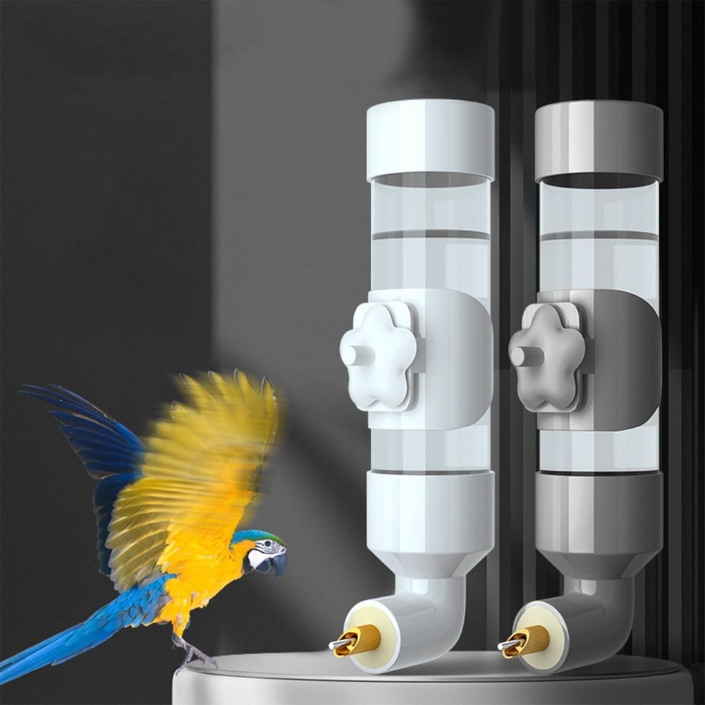 Automatic Water Dispenser for Birds Firing Needle Water Kettle Tiger Skin Black Phoenixs Parrot Water Dispenser Water Feeder Large Bird Cage Accessories Clearance Bird Feeders