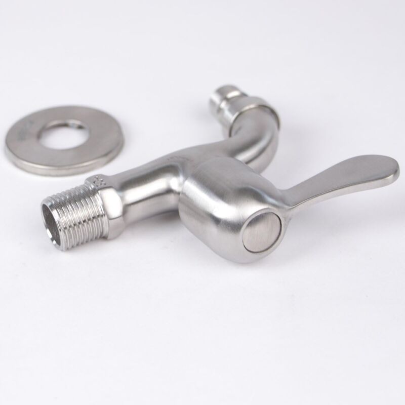 304 Stainless Steel Faucet 1/2' Flow Valve — image 3