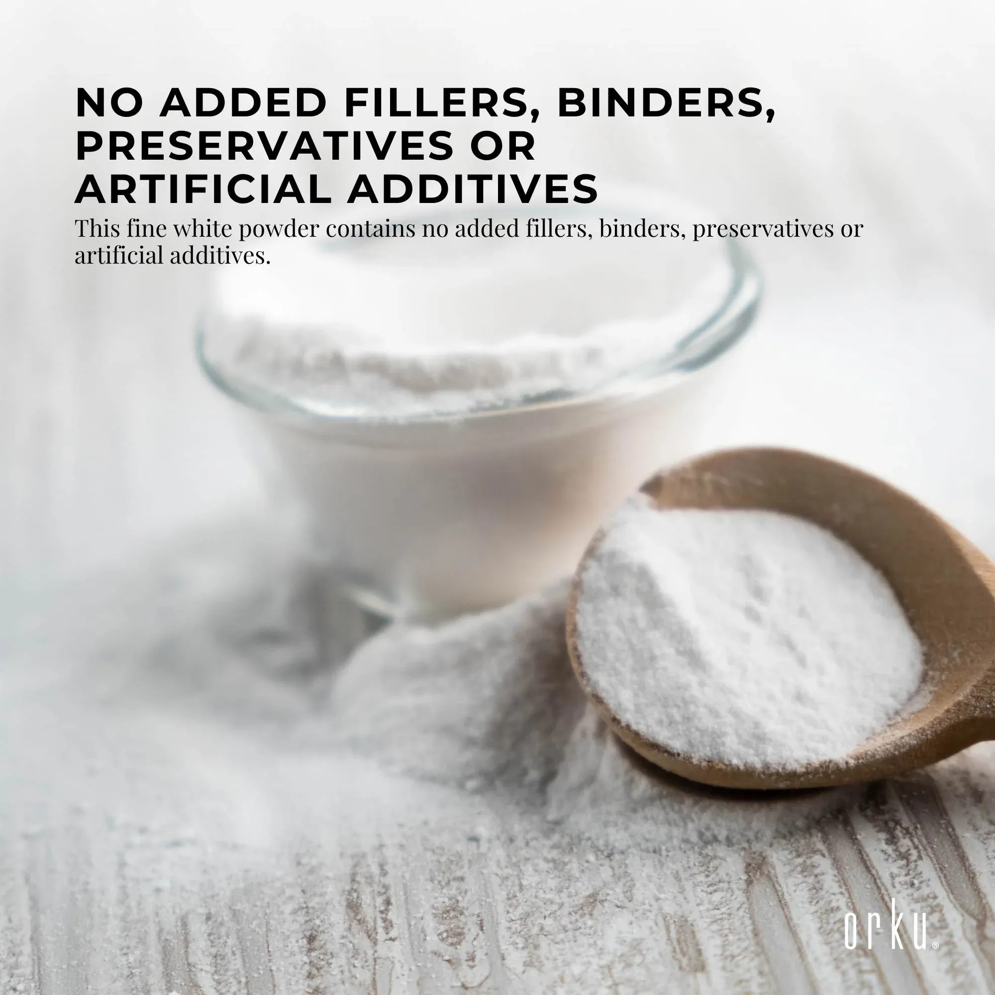 Orku 400g Potassium Bicarbonate Powder - Food Grade Pure FCC Brewing Baking — image 6