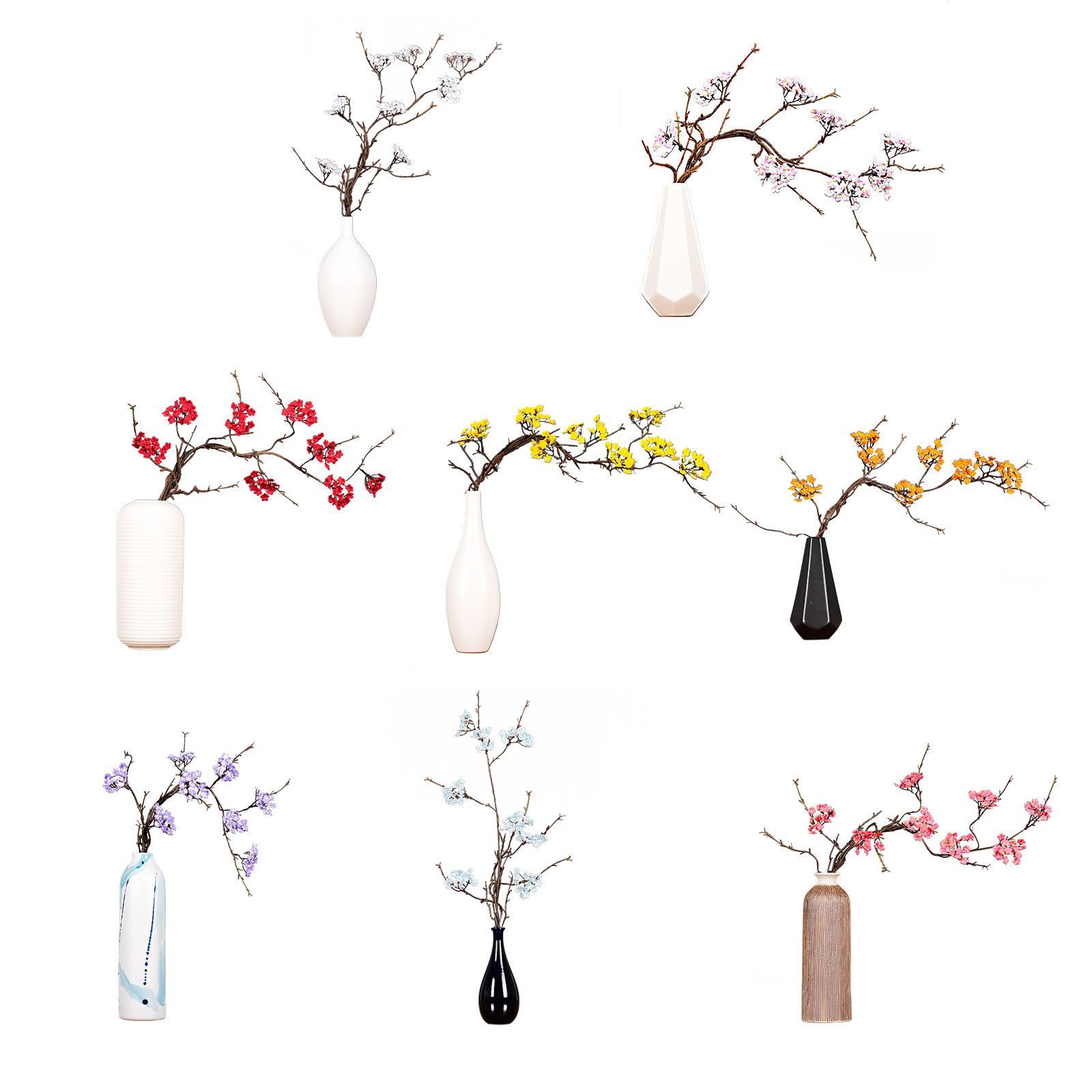 3pcs Artificial Flowers DIY Decoration False Flowers โ image 6