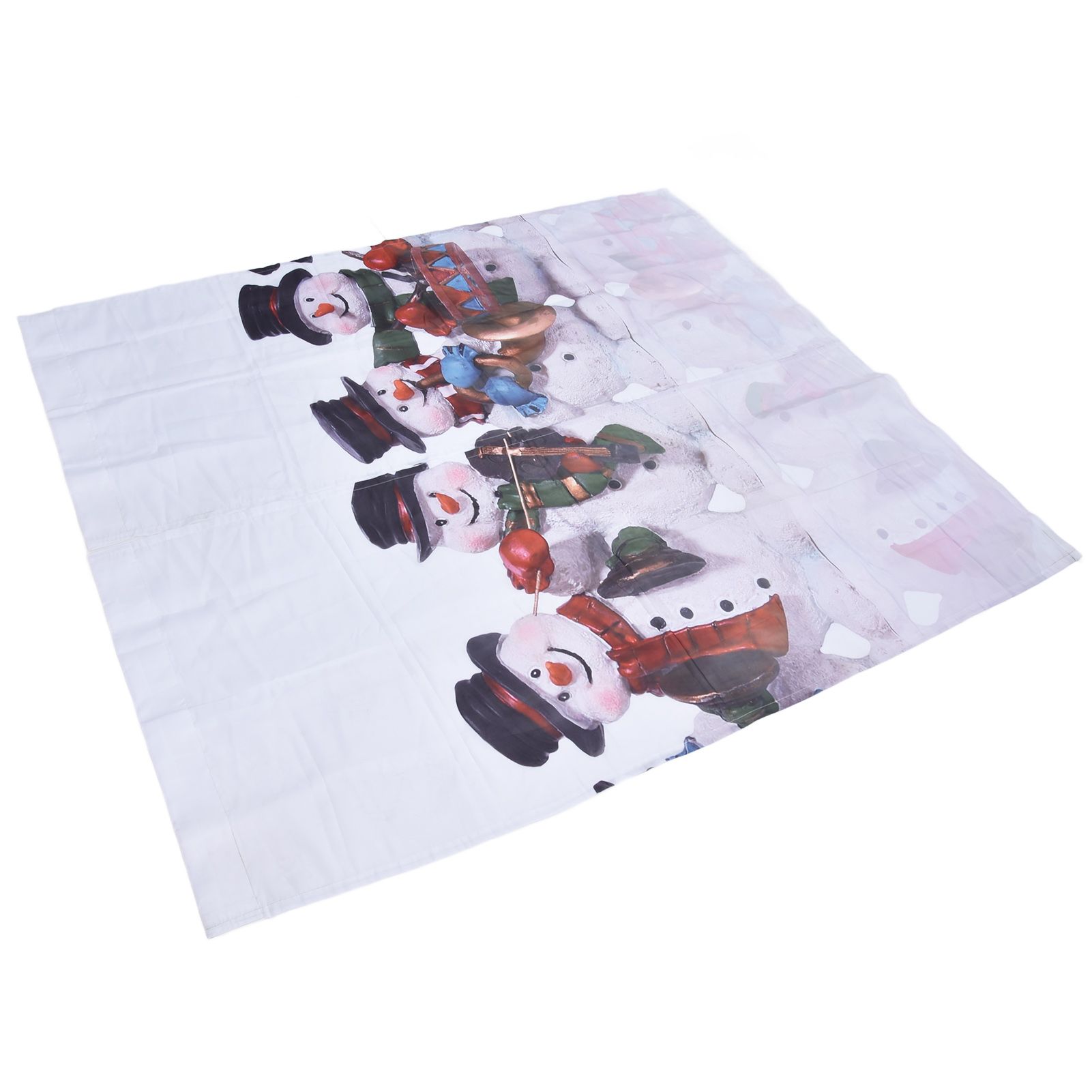 Digital Printing Blackout Curtain Snowman Pattern Blind Shade Window Drapes for Bedroom Living Room170x200cm Christmas Style 2 — image 4