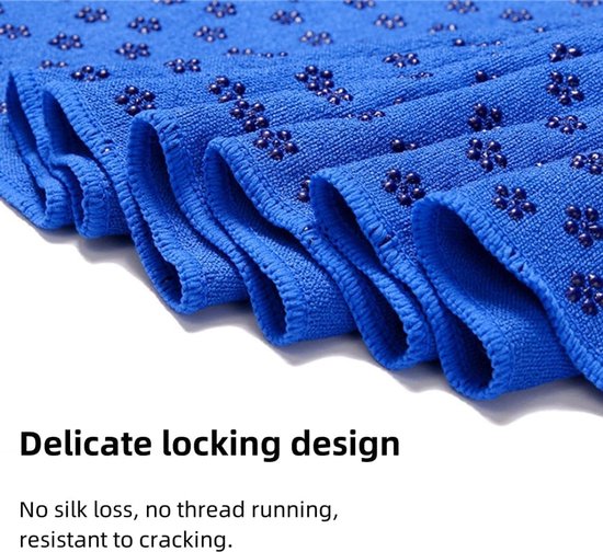 Yoga towel - Moisture-regulating and non-slip - Yoga towel - Quick-drying yoga mat fabric - Breathable yoga mat with mesh storage bag - Suitable for hot yoga โ image 3