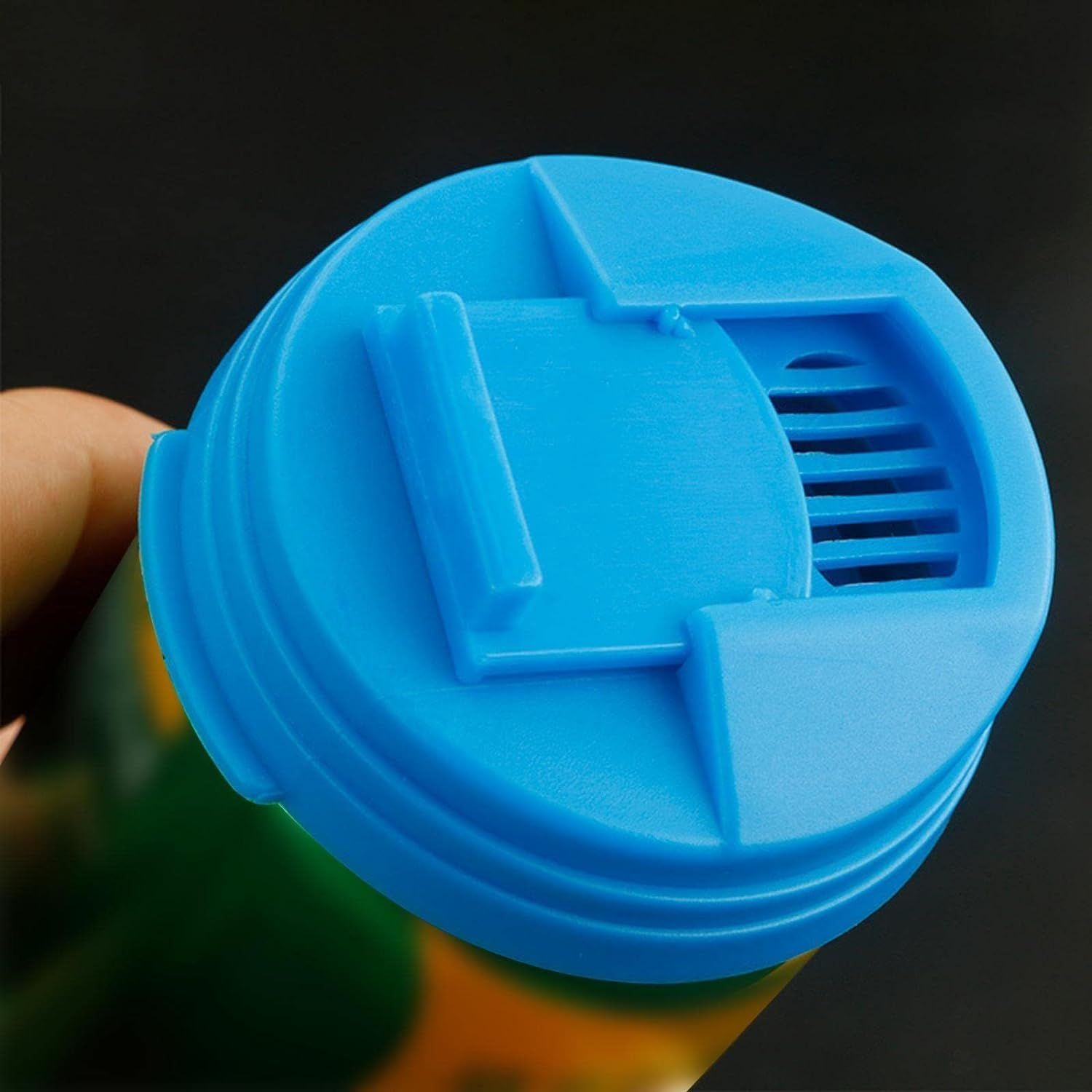Top cap Soda protection cap Top can be covered with foam soda Coke cap Flip plug Reusable wine soft drink protector — image 4