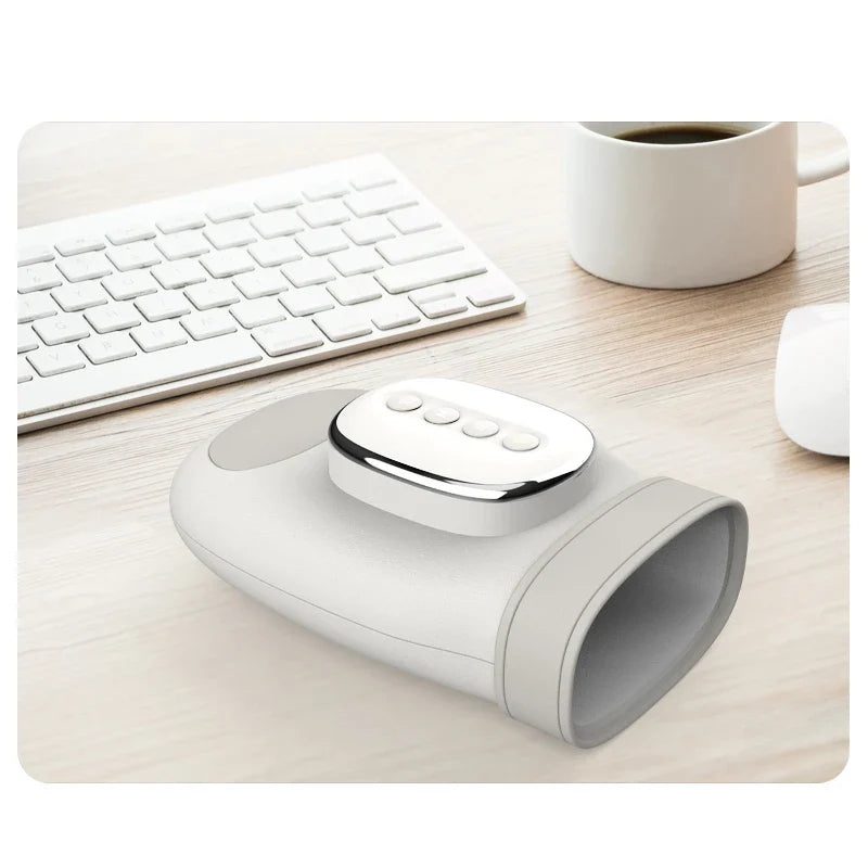 Electric Hand Massager with Airbag Compression Grey β image 6