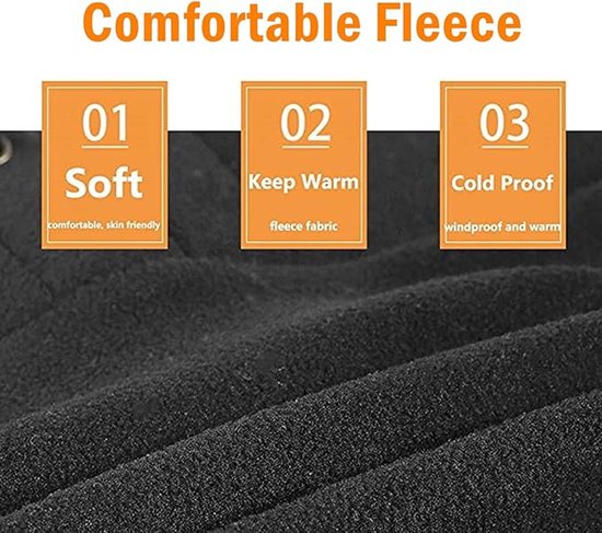 Windproof Hat – Warm Fleece Ski Mask & Winter Mask – Face & Neck Protector for Cold Weather – Suitable for Motorcycling, Cycling & Outdoors — image 2
